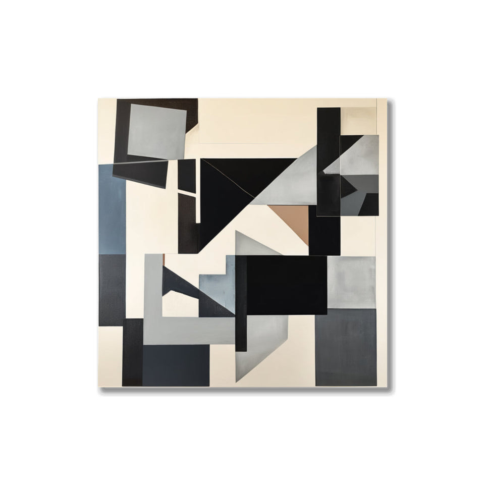 Abstract Geometric Dreamscape I High-Quality Canvas Art for Home Decor June Wall Art