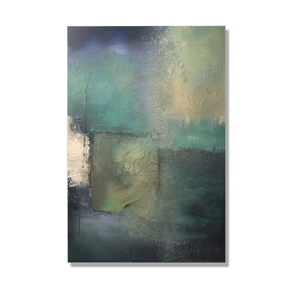 Abstract Serenity I Vibrant Modern Art June Wall Art