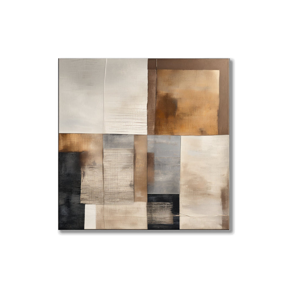 Abstract Elegance  Hand-Painted Canvas Art  Perfect for Living Room, Bedroom, or Office Decor June Wall Art