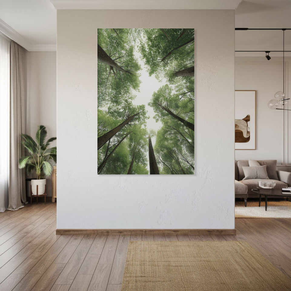 Enchanted Forest Canvas Art June Wall Art