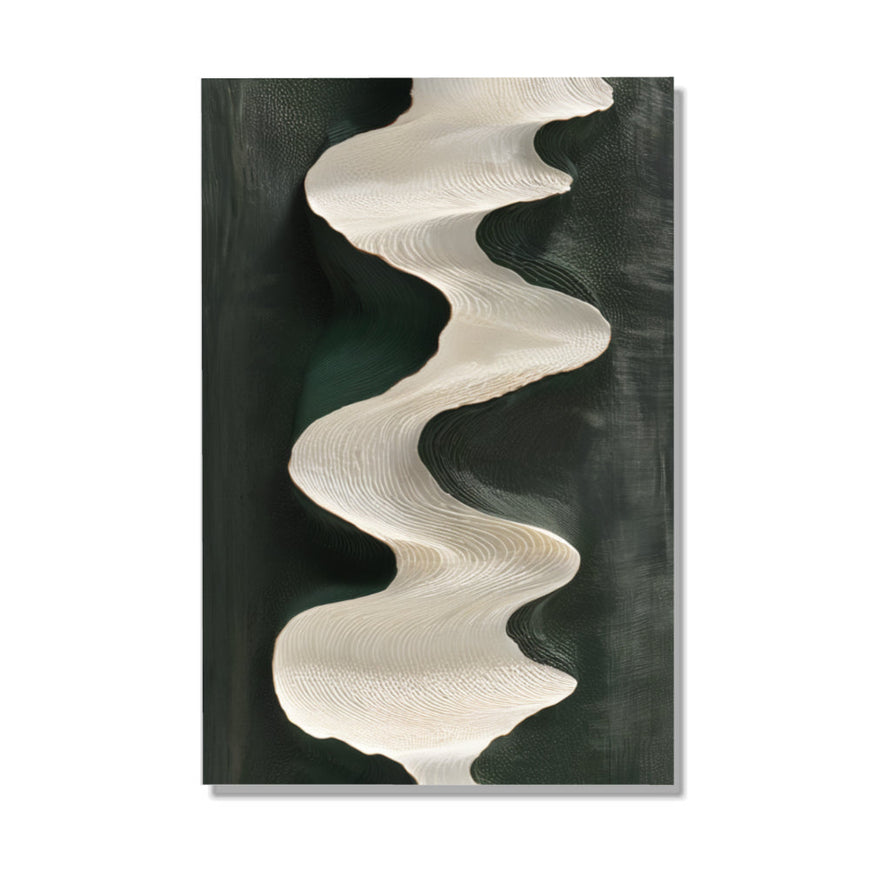 Waves of Serenity  Modern Abstract Art June Wall Art