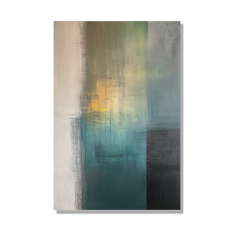 Abstract Serenity I Vibrant Colors June Wall Art