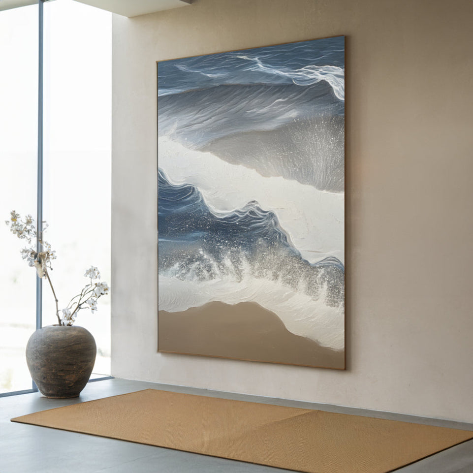 Tidal Dreams  Perfect for Living Room, Bedroom, and Home Decor  High-Quality Canvas Art June Wall Art