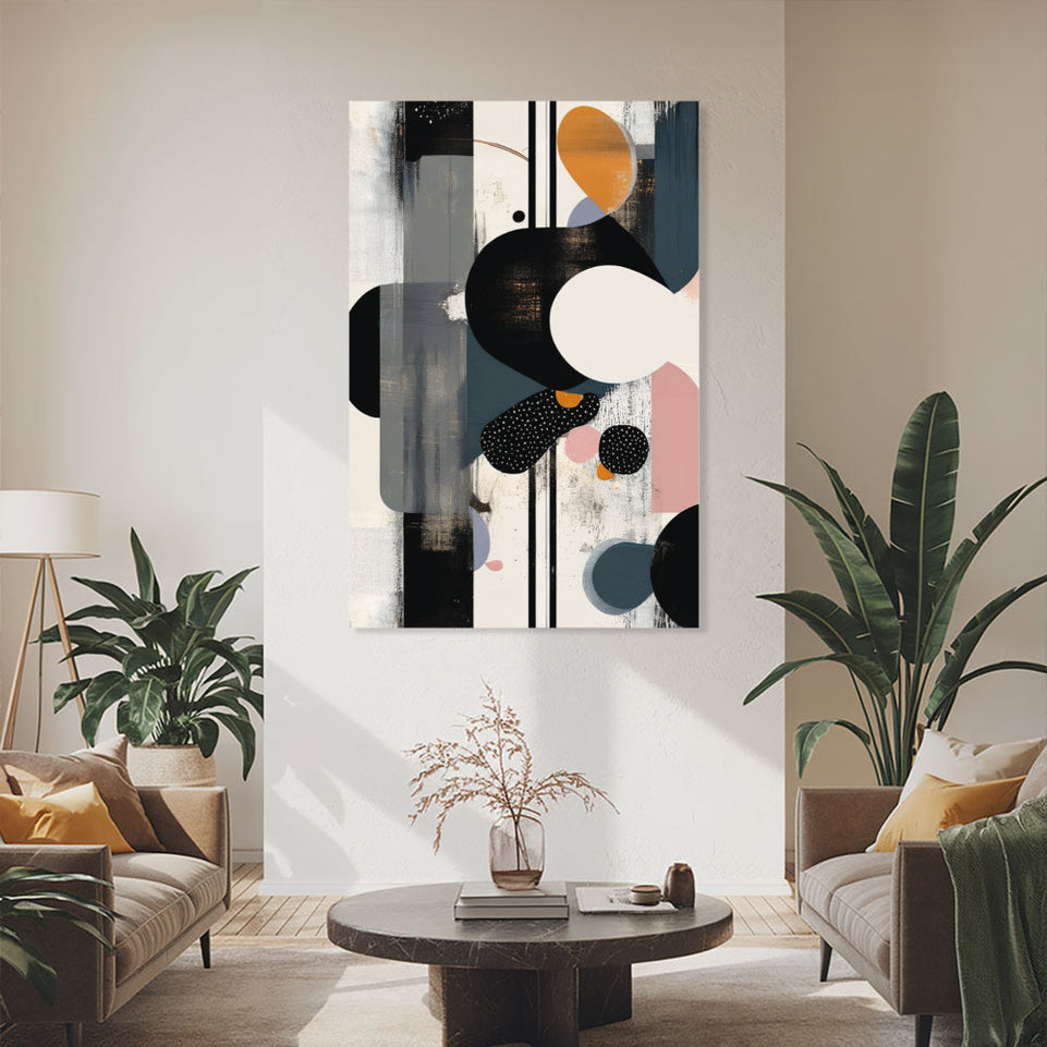 Modern Abstract Art I Canvas Wall Decor June Wall Art