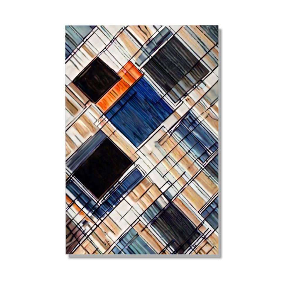 Abstract Geometric Dreamscape  Modern Wall Art for Home Decor, Office, and Gallery June Wall Art