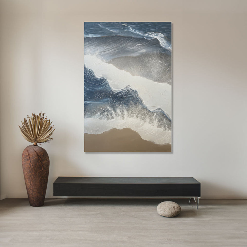 Tidal Dreams  Perfect for Living Room, Bedroom, and Home Decor  High-Quality Canvas Art June Wall Art