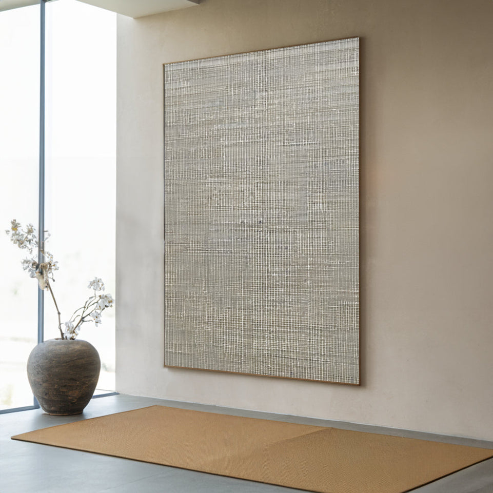 Abstract Lines I  Inches Framed Canvas Wall Art for Living Room and Office Decoration June Wall Art