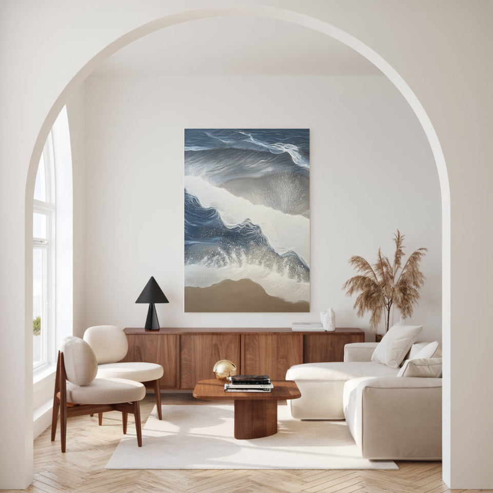 Tidal Dreams  Perfect for Living Room, Bedroom, and Home Decor  High-Quality Canvas Art June Wall Art