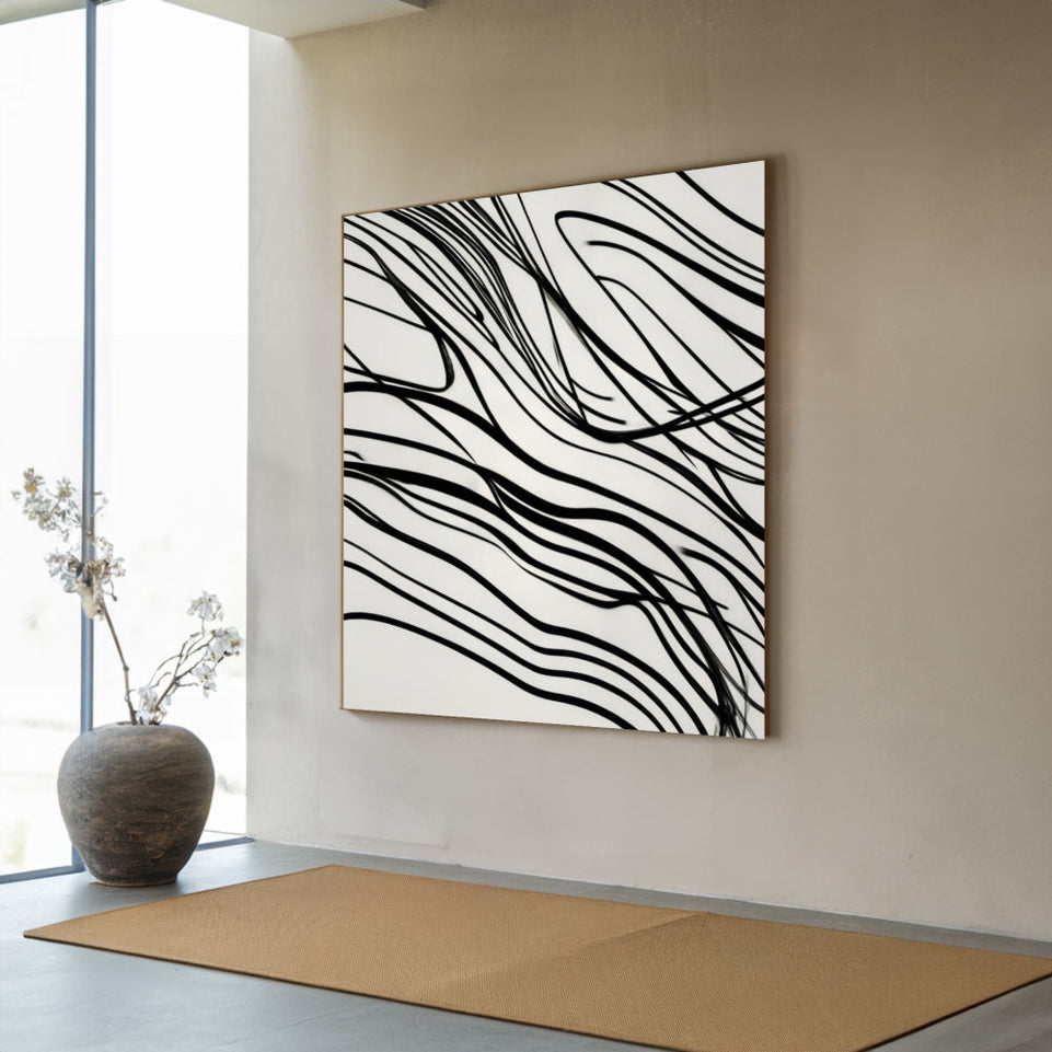 Whispers of the Wind I Abstract Canvas Art June Wall Art