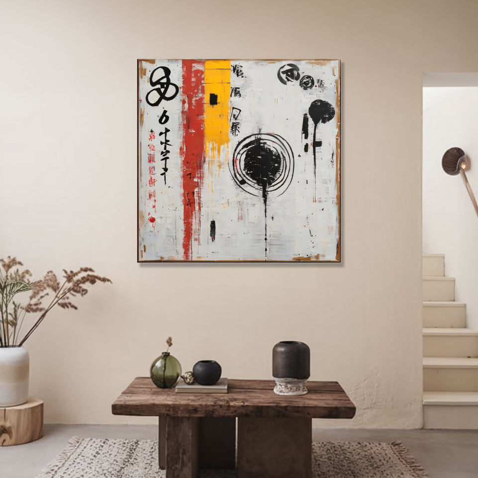 Oriental Harmony I Abstract Zen Art June Wall Art