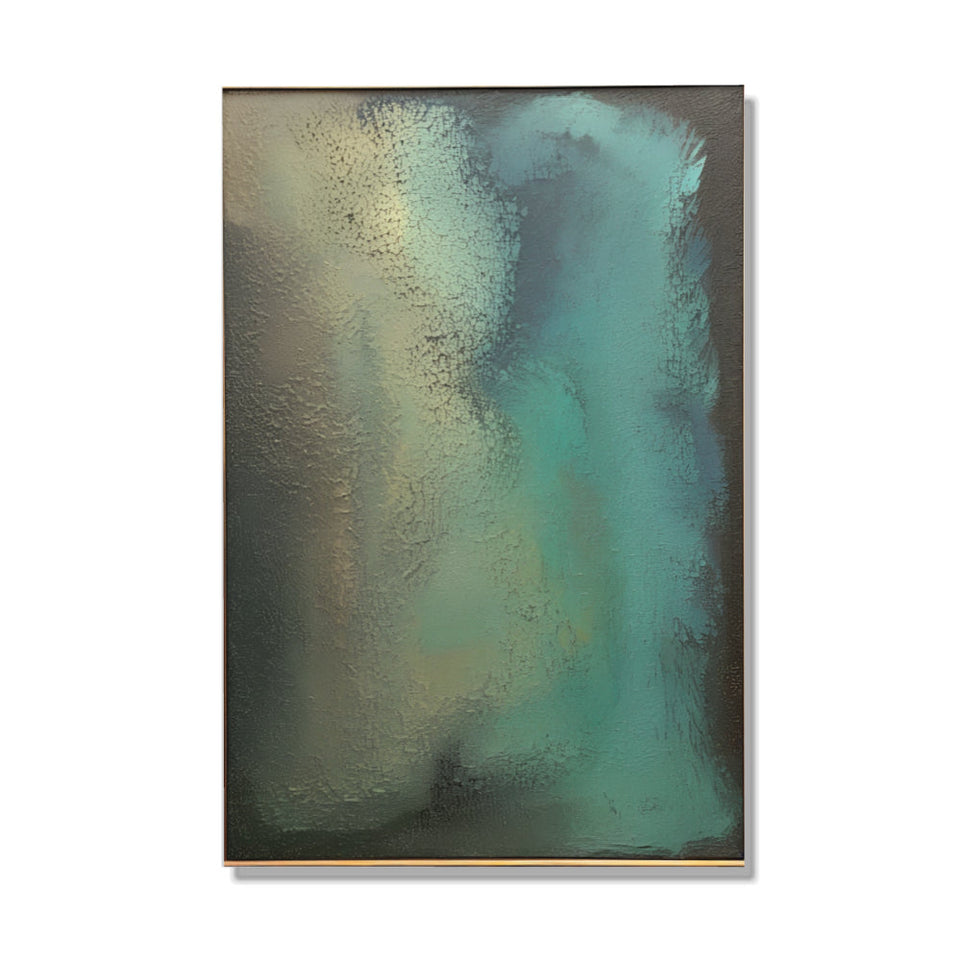 Aqua Dreamscape Abstract Wall Art June Wall Art