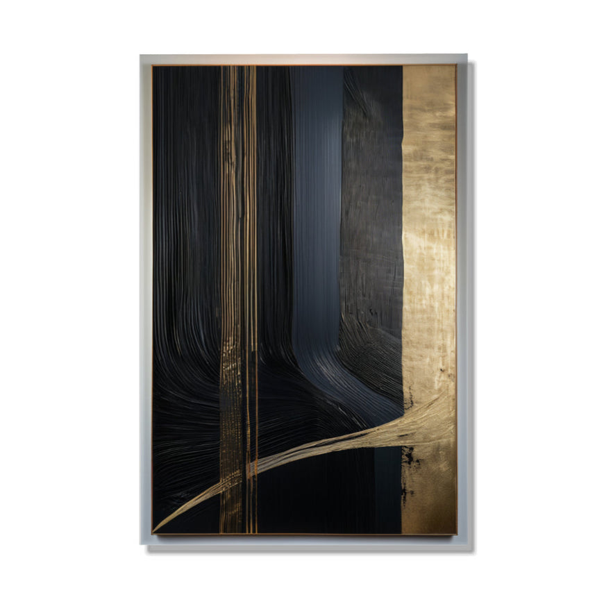 Golden Depths Abstract Wall Art June Wall Art