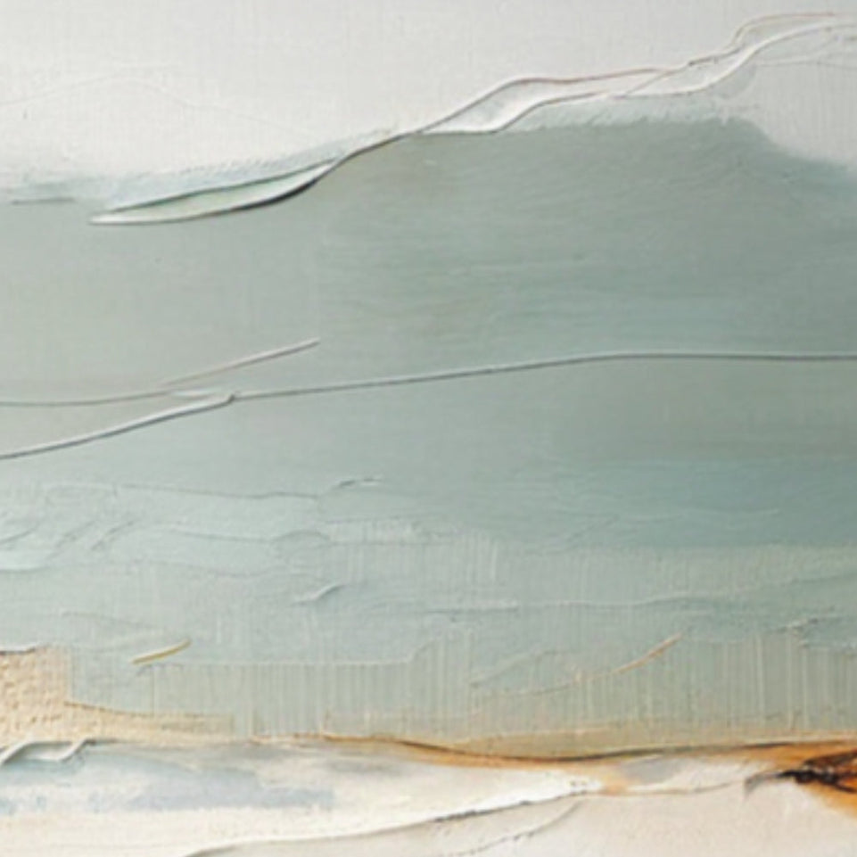 Abstract Seascape I Modern Coastal Wall Art June Wall Art