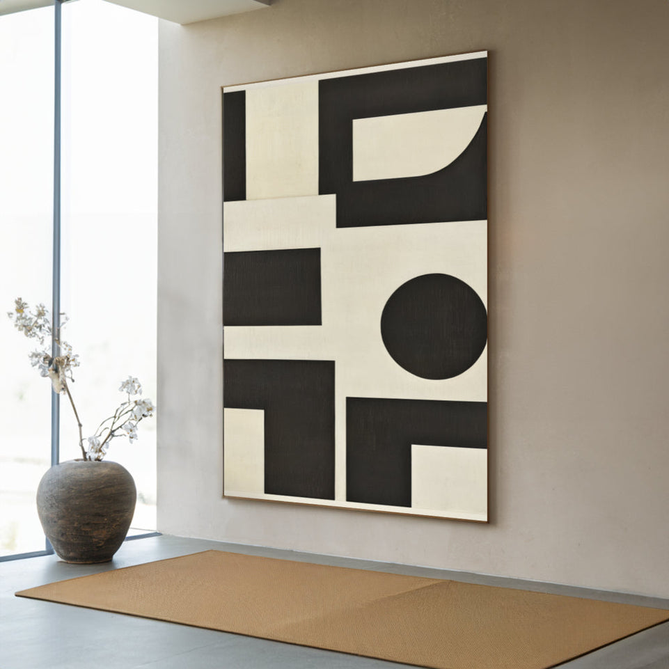Abstract Geometry I Minimalist Decor June Wall Art