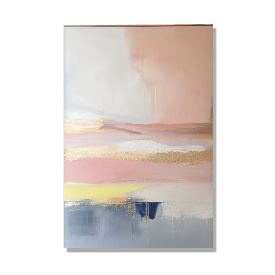 Abstract Sunset Glow I Canvas Art June Wall Art