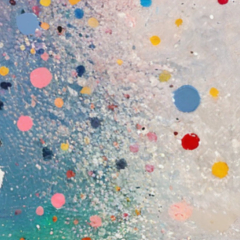 Colorful Dreamscape Abstract Art June Wall Art