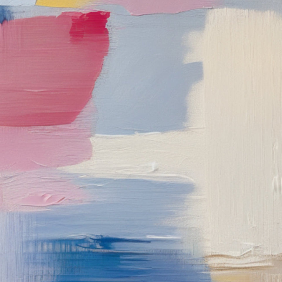 Serenity by the Sea  Abstract Art for Home Decor June Wall Art