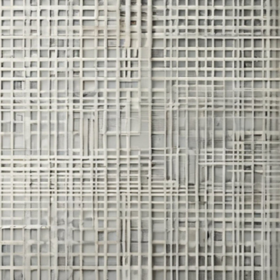 Abstract Grid Canvas Art for Living Room Decor June Wall Art