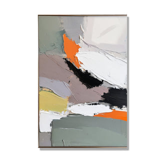 Abstract Canvas Art  Modern Wall Art  Hand Painted Oil Painting  Contemporary Art  Abstract Painting June Wall Art