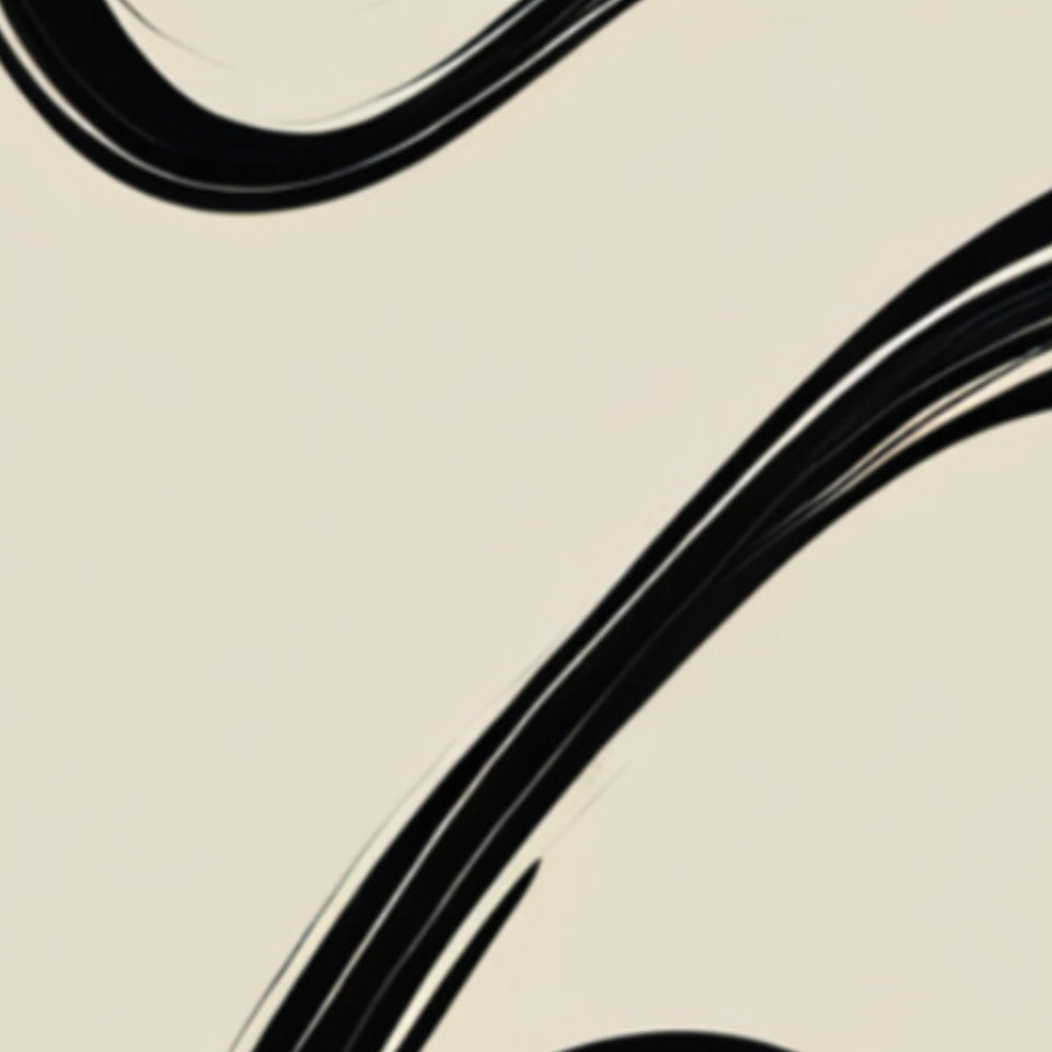 Abstract Swirls Modern Wall Art June Wall Art