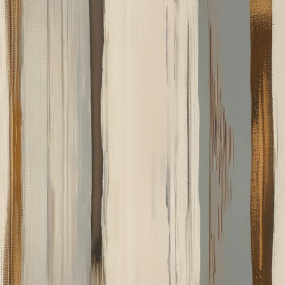 Golden Whisper I Abstract Canvas Art June Wall Art