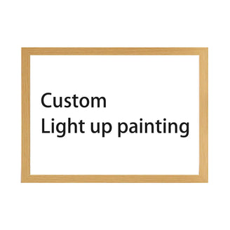 Custom your light up painting June Wall Art