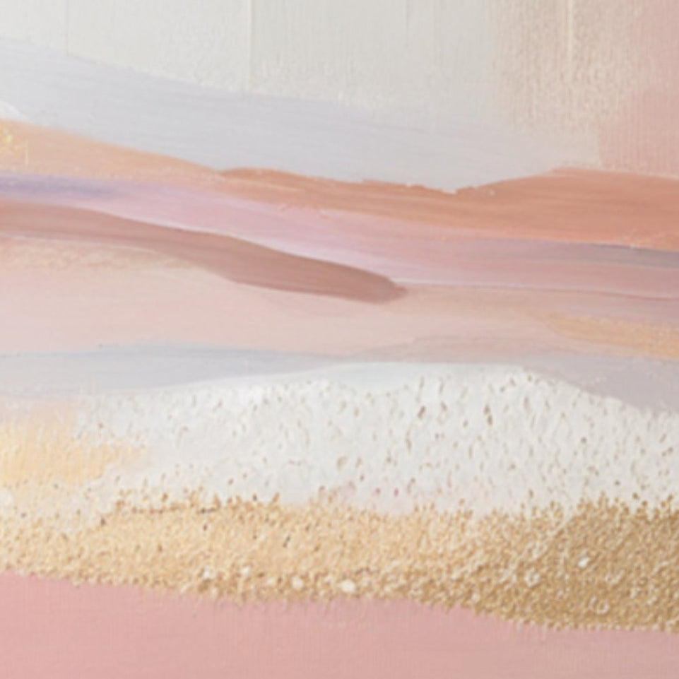 Abstract Sunset Glow I Canvas Art June Wall Art