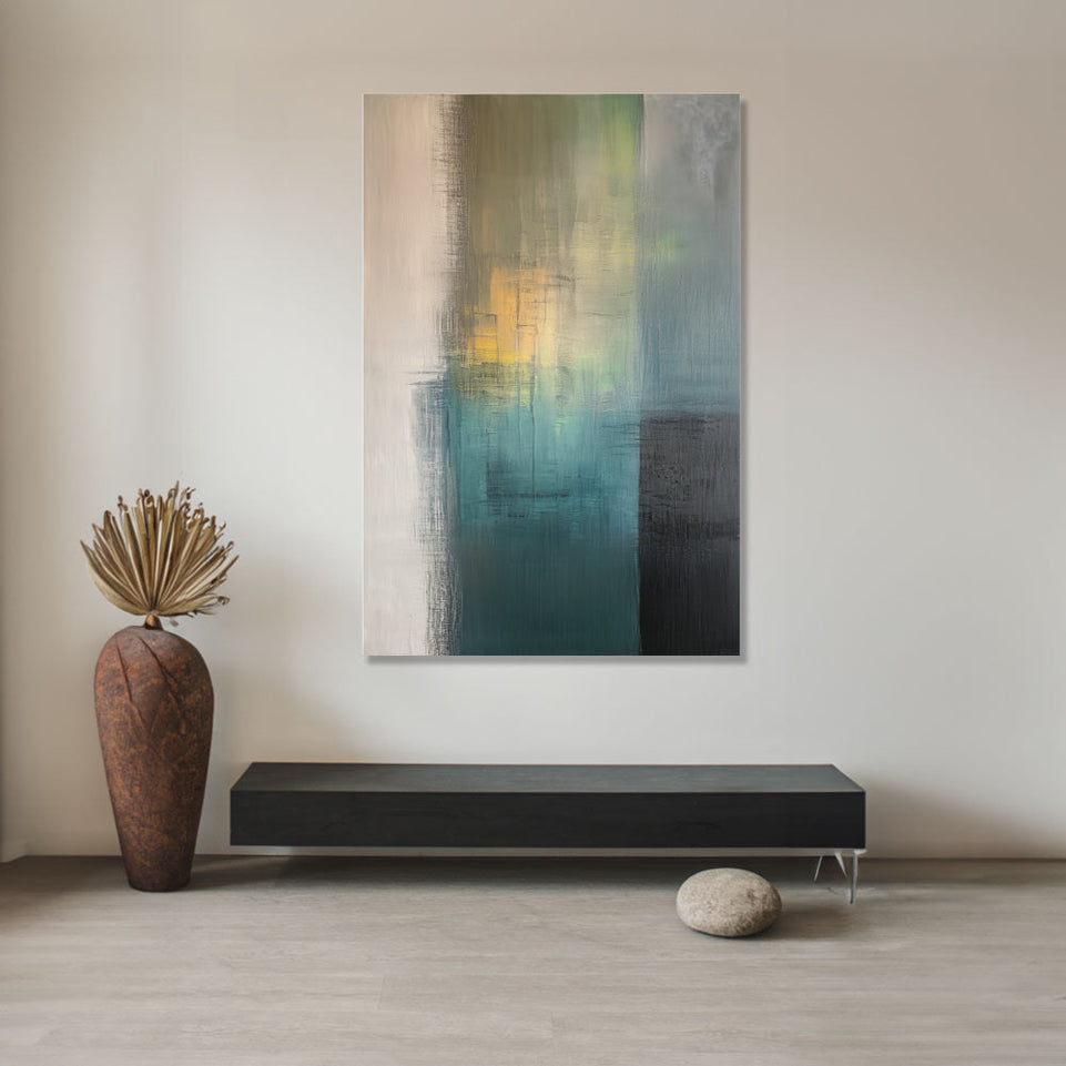 Abstract Serenity I Vibrant Colors June Wall Art