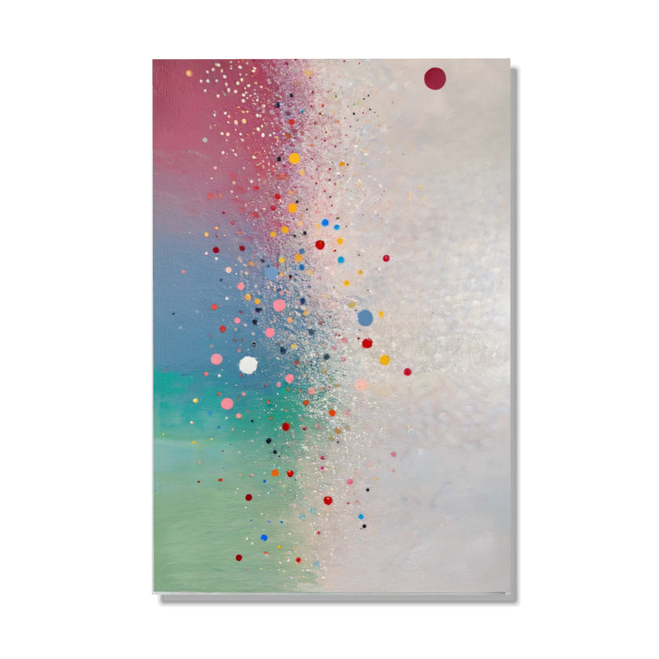 Colorful Dreamscape Abstract Art June Wall Art