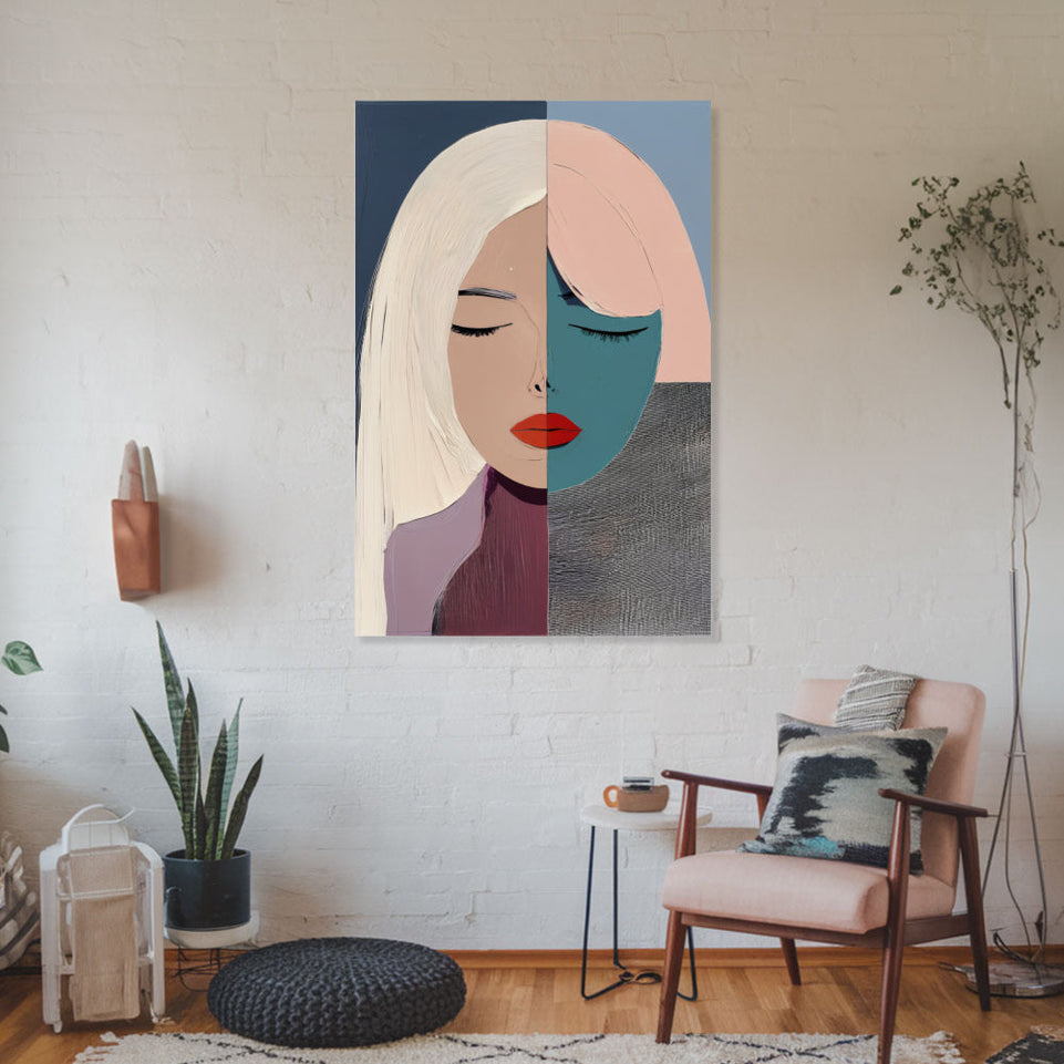 Modern Abstract Art - Canvas Wall Decor June Wall Art