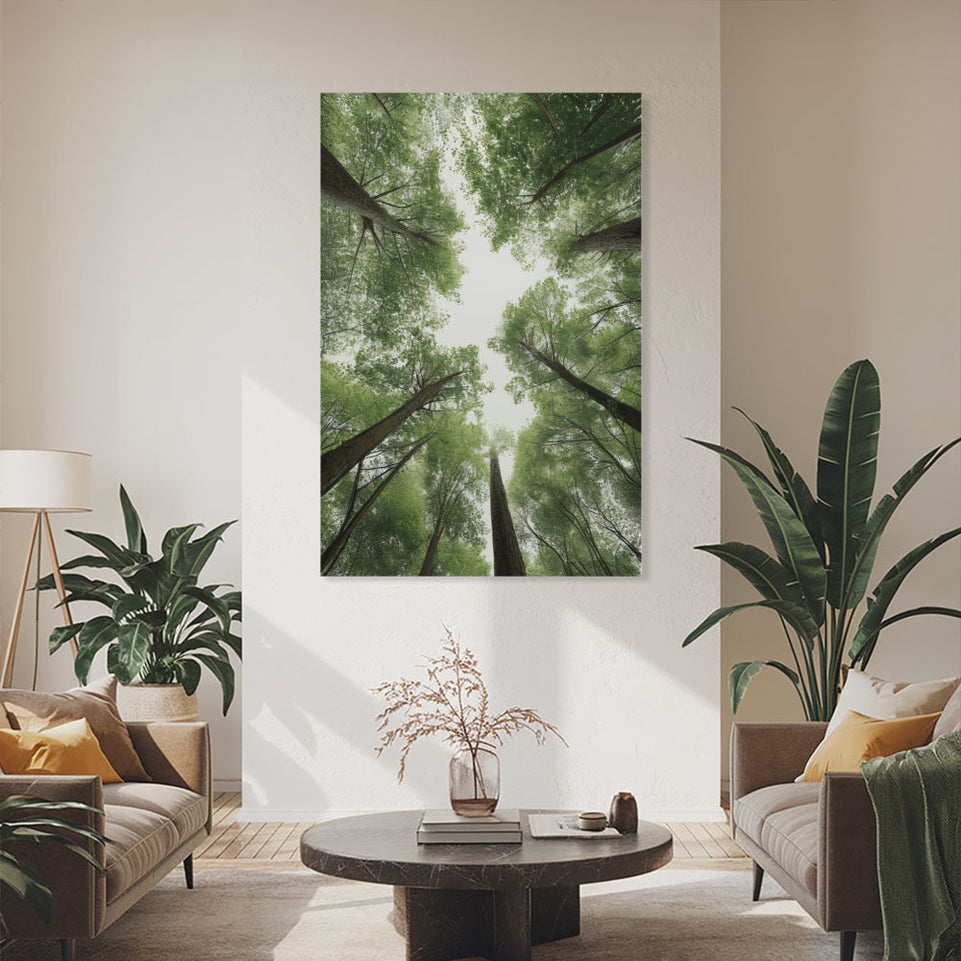 Enchanted Forest Canvas Art June Wall Art