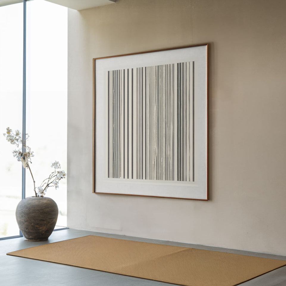 Abstract Lines I Framed Canvas Art for Living Room Decor June Wall Art
