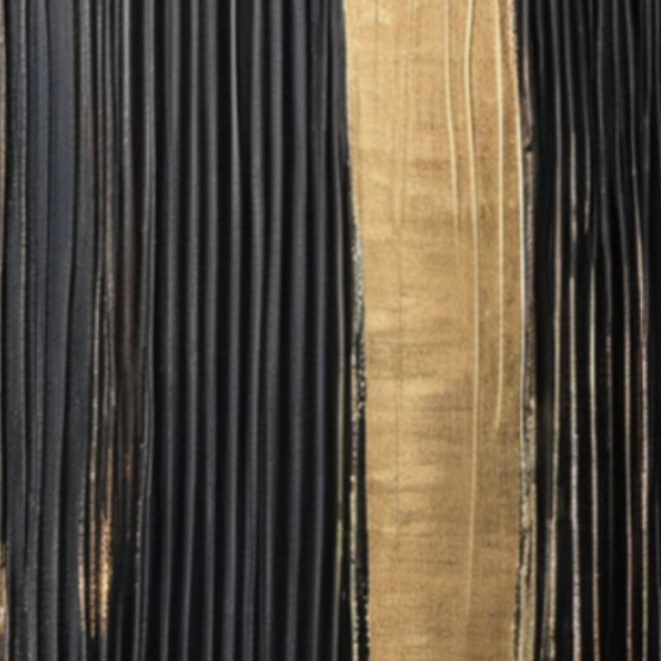 Golden Path Abstract Canvas Art for Home Decor June Wall Art