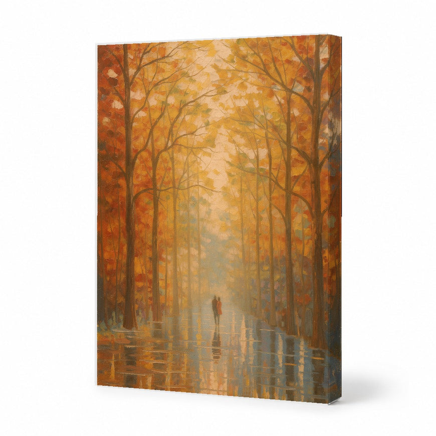 Autumn Serenity Canvas Art Print Art Wall Art Wooden Frame - Perfect for Living Room, Bedroom, or Office Modern Abstract Home Decor Framed Canvas Painting Ready to Hang Artwork Living Room Bedroom Office Wall Decor Gallery Quality Contemporary Interior